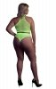 Turtle Neck and High Waist Slip  XL/XXXXL